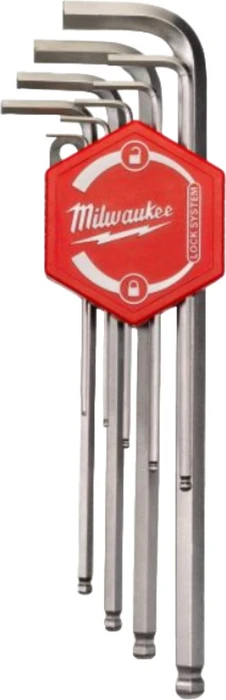 Milwaukee Hex Key Innensechskant Winkelschlüsselsatz, 9-tlg.