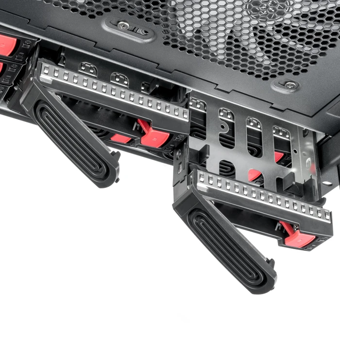SilverStone RM61-312, schwarz, 6HE, ATX