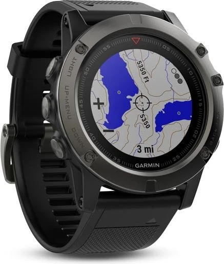 Garmin Fenix 5X grau/schwarz