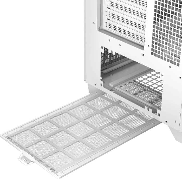 Modecom Volcano Perun Apex ARGB 3F White, Glasfenster