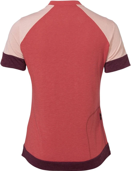 Vaude Altissimo Q-Zip Trikot kurzarm brick (Damen)