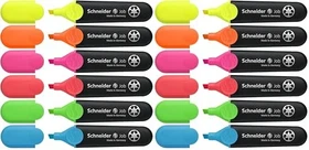 Schneider Job Textmarker sortiert, 6er-Set