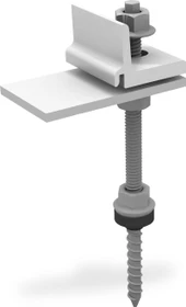 K2 Systems SingleRail Stockschraube M10 Gesamtlänge 200mm