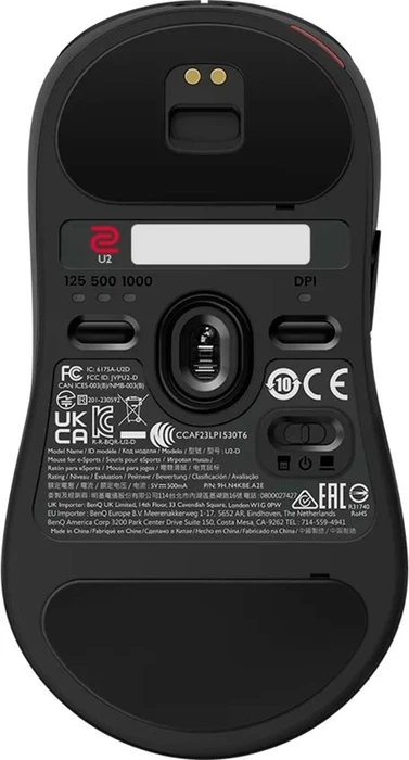 BenQ Zowie U2 Wireless mit Ladestation, schwarz, USB