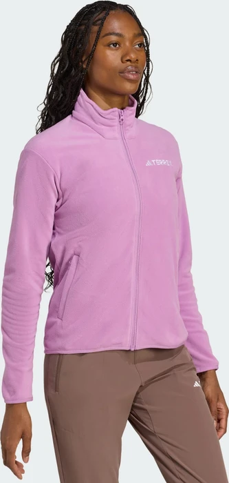adidas Terrex Multi Essentials Fleece Jacke preloved purple (Damen)