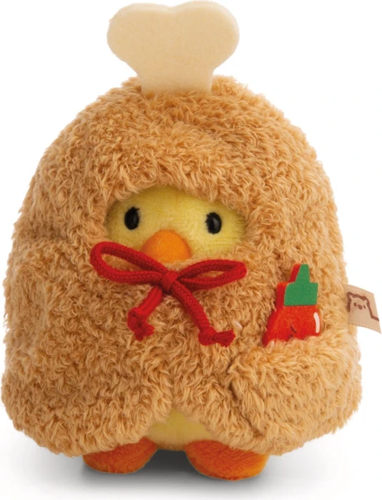 Nici MyMochi Yummi Edition Küken Tschieps mit Chilisoße und Hähnchenkeulekostüm Geschenkbox 8cm