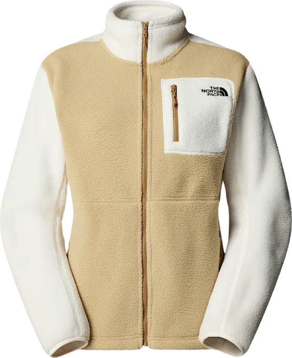 The North Face Yumiori Fleece Full Zip Jacke khaki stone/white dune/utility brown (Damen)