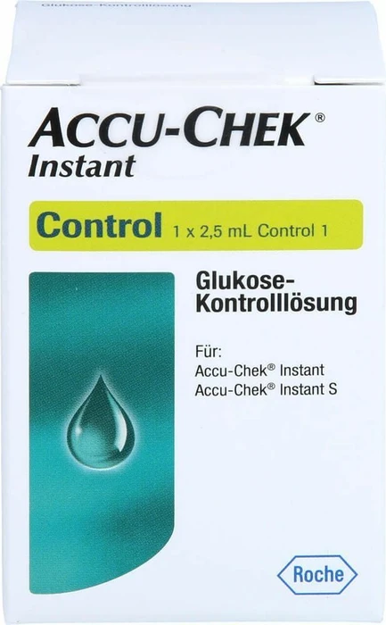 Roche Accu-Chek Instant Control Glukose-Kontrolllösung, 2.5ml