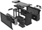 Cooler Master MasterCase NC100, schwarz, 650W Vorschaubild