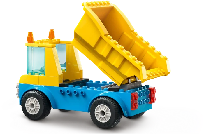 LEGO City - City Baufahrzeuge und Kran mit Abrissbirne