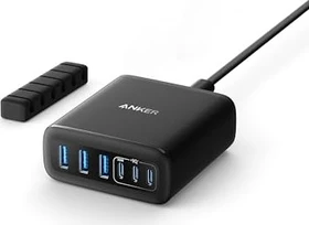 Anker Ladegerät (112W, 6 Ports) schwarz