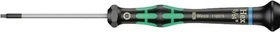 Wera Kraftform Micro 2054 zöllig Elektroniker Innensechskant Schraubendreher zöllig, 5/64"x40mm