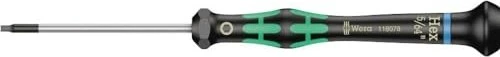 Wera Kraftform Micro 2054 zöllig Elektroniker Innensechskant Schraubendreher zöllig, 5/64"x40mm