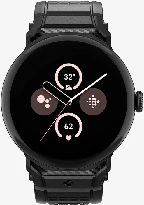 Spigen Rugged Band für Google Pixel Watch 3 45mm schwarz