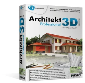 Punch! Software Architekt 3D X7 Professional (deutsch) (MAC)