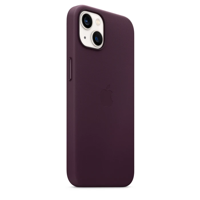 Apple Leder Case mit MagSafe für iPhone 13 Dunkelkirsch