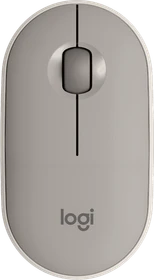 Logitech M350 Pebble Wireless Mouse Sand, USB/Bluetooth