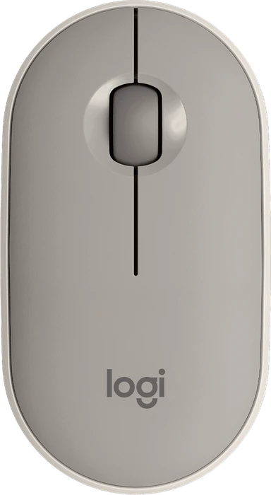 Logitech M350 Pebble Wireless Mouse, USB/Bluetooth