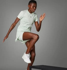 adidas HIIT Airchill Training Funktionsshirt kurzarm linen green (Damen)