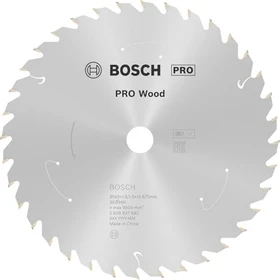 Bosch Professional Standard for Wood Kreissägeblatt 36Z, 165x1x16mm, 1 Stück