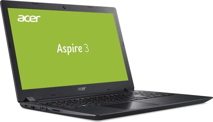 Acer Aspire 3 A315-51-37QQ, schwarz, Core i3-6006U, 8GB RAM, 256GB SSD, DE