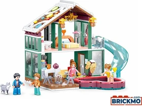 Sluban Girl's Dream Happy Diary Ski Chalet