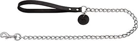 Hunter Kettenleine 16/110 Soft Echt Rindsleder, schwarz