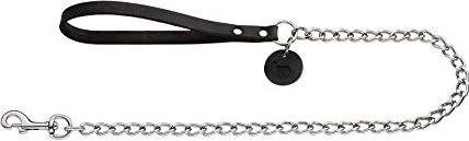 Hunter Kettenleine 16/110 Soft Echt Rindsleder, schwarz