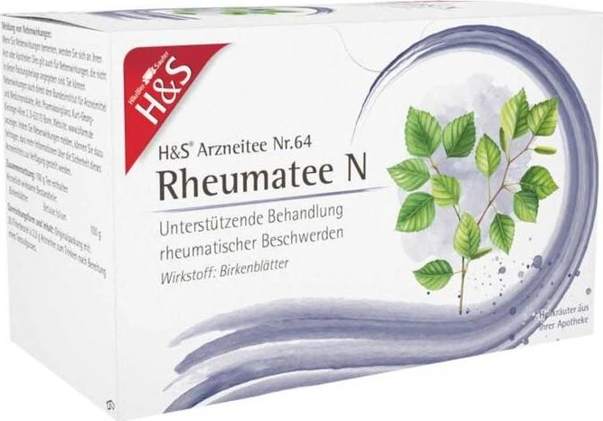 H&S Nr.64 Rheumatee N Arzneitee Beutel, 20 Stück