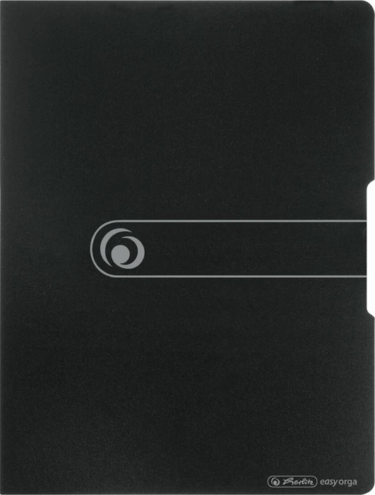 Herlitz easy orga to go Sichtbuch, A3, schwarz, inkl. 20 Klarsichthüllen