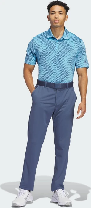 adidas Ultimate365 Allover Print Poloshirt kurzarm semi blue burst/preloved ink (Herren)