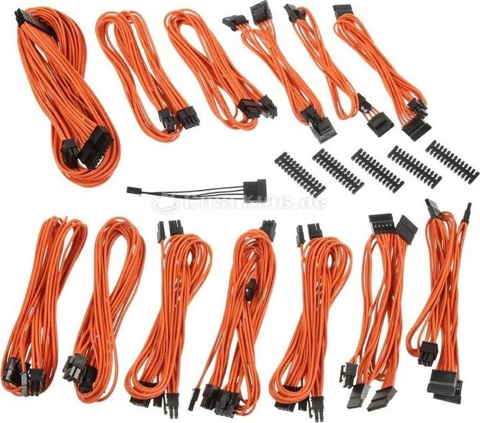 BitFenix Alchemy 2.0 SSC-Series Kabel Kit für Netzteile, orange