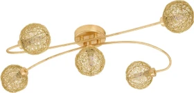 Eglo Caris 1 5-flammig gold