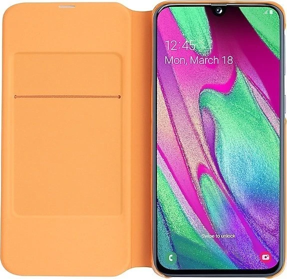 Samsung Wallet Cover für Galaxy A40 weiß