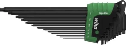 Wiha ErgoStar 366R MagicSpring Torx Winkelschlüsselsatz, 13-tlg.