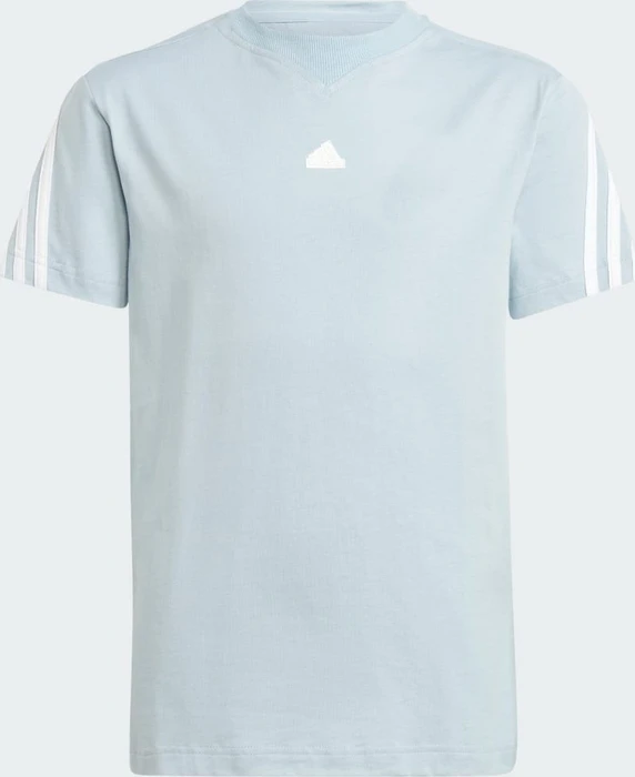 adidas Future Icons 3-Streifen T-Shirt kurzarm wonder blue/white (Junior)