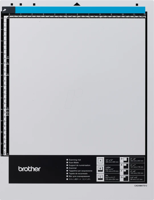 Brother CADXMATS12 Scan-Matte für ScanNCut SDX-Serie, 305x305mm