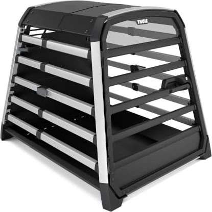 Thule Allax XXL kompakt, Hundebox fürs Auto, schwarz/grau
