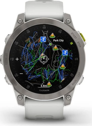 Garmin epix 2 Sapphire white titanium