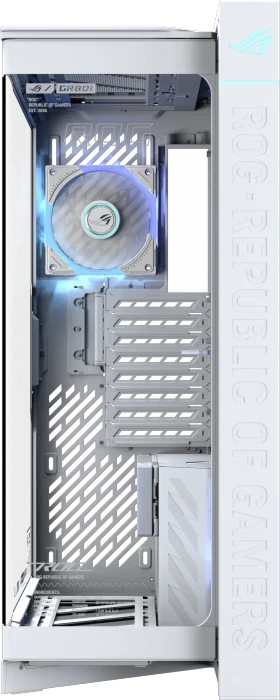 ASUS ROG Cronox GR801 Curve TG ARGB White, Glasfenster