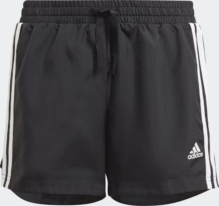 adidas Designed To Move 3-Streifen Shorts schwarz/weiß (Junior)