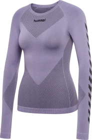 hummel Seamless First Jersey Funktionsshirt langarm lavender (Damen)