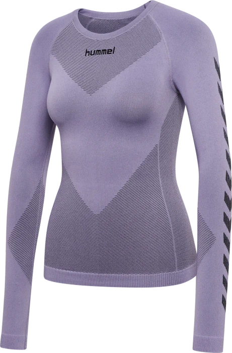 hummel Seamless First Jersey Funktionsshirt langarm lavender (Damen)