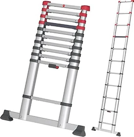 Hailo Flexline 320 Teleskopleiter, 11 Stufen