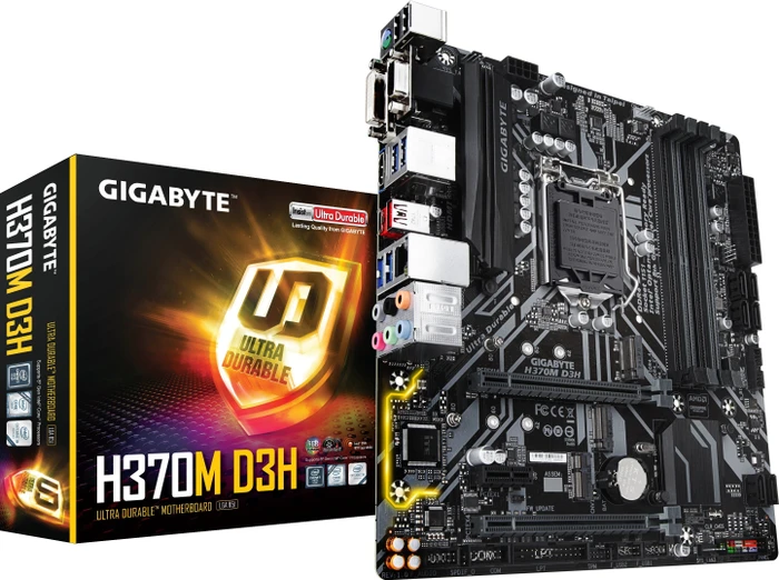 GIGABYTE H370M D3H (Intel 1151 v2)