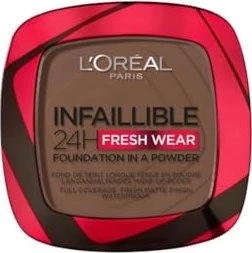 L'Oréal Infaillible 24H Fresh Wear Kompakt Foundation 390 ebony, 9g