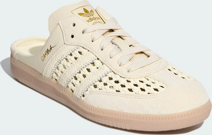 adidas Samba OG Mule cream white/gold metallic