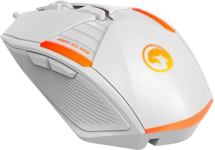 Marvo Scorpion M291 Wired Gaming Mouse, weiß, USB