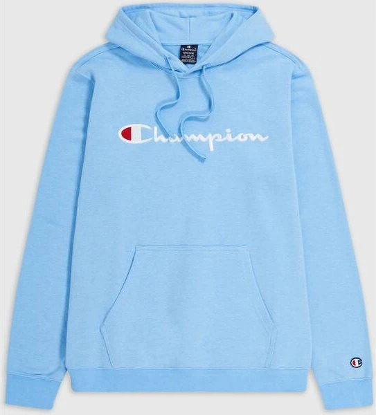 Champion Hoodie mit großem Champion-Sticklogo Hoodie light blue (Herren)