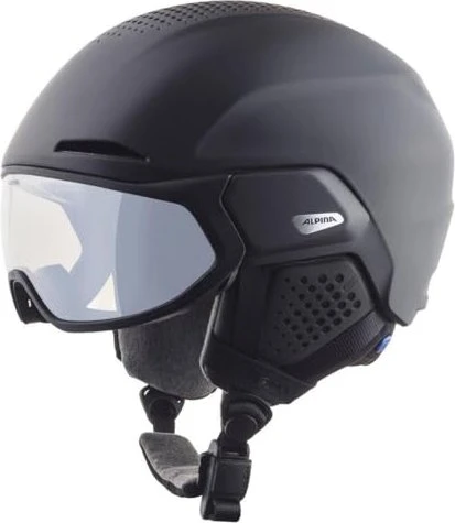 Alpina Alto V Helm schwarz matt (Modell 2021/2022)